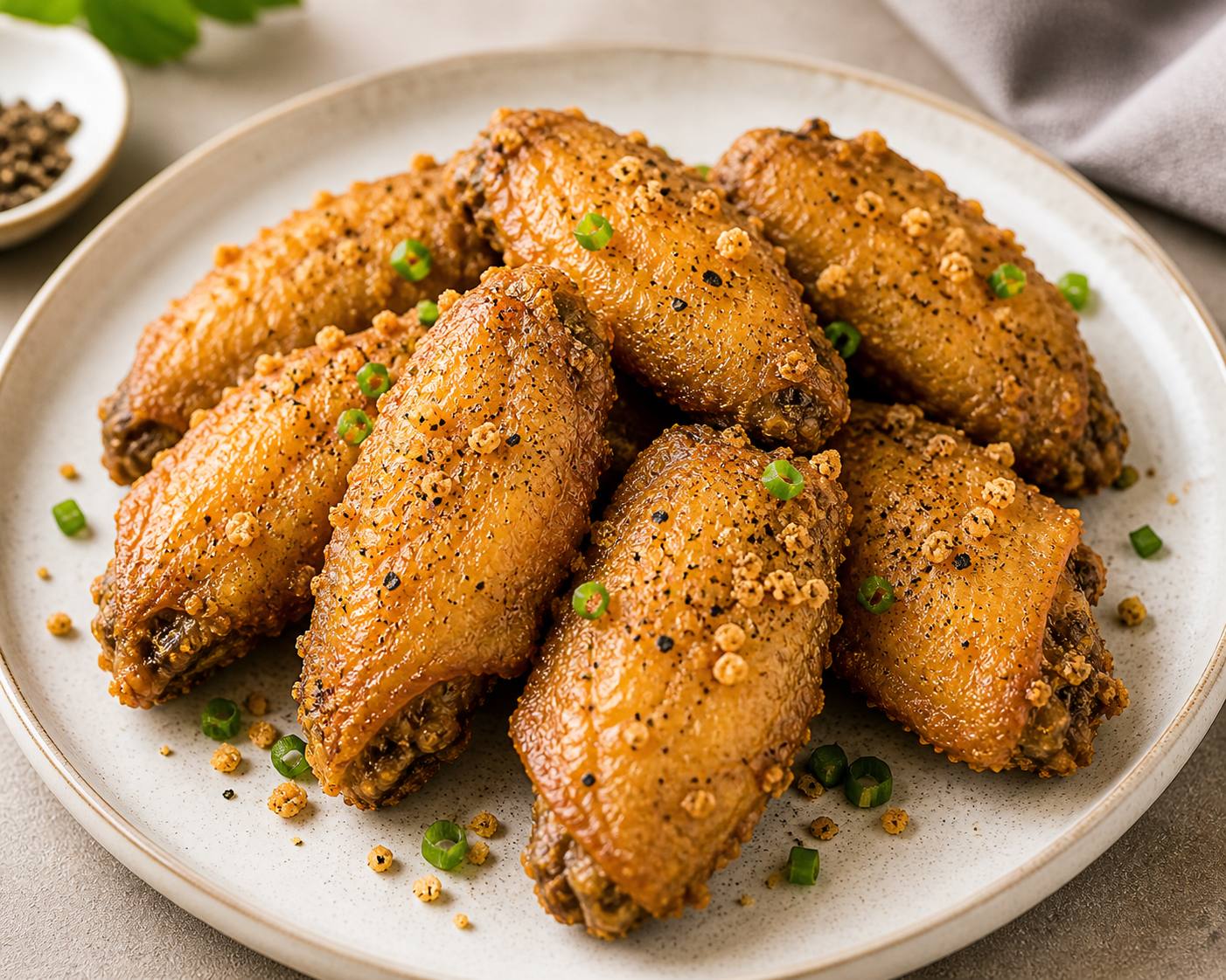 Salt and Pepper Chicken Wings
